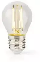 Nedis LBFE27G452 LED lempa Šiltai balta 2700 K 4,5 W E27 F