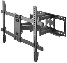 Fellowes „Brateck“ ištraukiamas laikiklis LPA69-466 televizoriui, 37–80 colių, 60 kg, reguliuojamas, tvirtas sieninis laikiklis