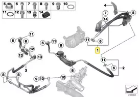 BMW X5 E70 LCI Plėtimo Šlaunis Adaptive Drive 1 Sezonas Originalus 32416854142