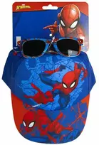 "Spiderman" saulės akiniai ir kepurės rinkinys