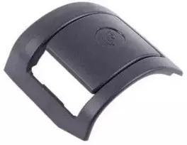 BMW F10 galinės sėdynės juodas kairysis išorinis ISOFIX laikiklio dangtelis originalus 52207247229