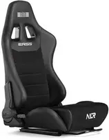 „Next Level Racing“ | ERS5 Elite PU odos ir zomšos leidimas | Atlošiama sėdynė | PU oda ir zomša | Juodas