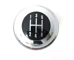BMW Pavarų Perjungimo Rankenėlė Plastikinė Chromuota 5 Greičių MINI R50 R52 Originalus 25117542278