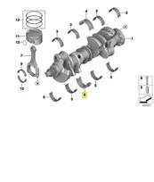 Bmw G30 G11 G12 G14 G15 G16 X5 G05 X6 G06 X7 G07 Originalus 11218655140