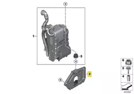 Bmw X5 X6 X7 G05 G06 G07 Kondensatoria Skriūva Originalus 64219399989