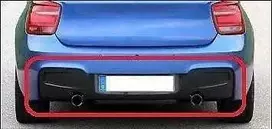 BMW Galinio Bamperio Įdėklas 1 F20 F21 51128050769 Originalus 51128050769