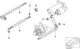 Bmw Įžeminimo Kabelis 1 E81 E87 E90 E91 X1 E84 Originalus 12427795485