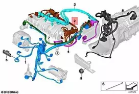 Bmw F45 F46 F48 F39 F56 F55 F54 F57 Variklio Valdymo Modulis Originalus 12518644495