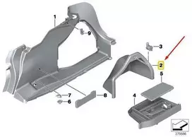Bmw Baterijos Dangtelis F30 F80 M3 Originalus 51477239175