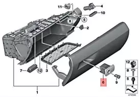 Bmw Priekinio Skydo Atidarinimo Raktas Originalus 51169240955
