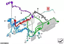 Bmw Alpina M5 Alyvos Temperatūros Jutiklis Originalus 12518647232
