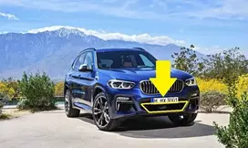 BMW X3 G01 X4 G02 Centro Oro Uostas Grilis Originalus 51118064600