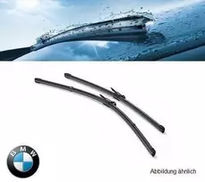 BMW 5 serijos GT F07 LHD valytuvų šepetėlių valytuvų rinkinys priekyje 61612458006 originalus