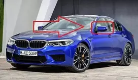 Bmw 5 F90 M5 Kairysis Primintas Dangtelis Originalus 51168073275