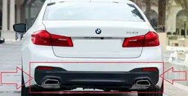 Bmw 5 G30 G31 Galinio Bumperio Dangtelis Originalus 51128064718