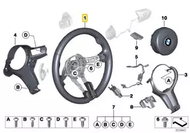 BMW M Sport Vairo Padas Odė 5 F07 F10 F11 6 F06 F12 F13 Originalus 32307851237