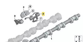 BMW F10 F11 F07 Laikiklio Atsparė Originalus 11377605019