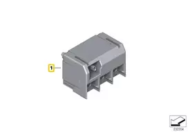 BMW Skaidymo Elementas 5 F10 F11 F07 GT 61139201980 Originalus 61139201980