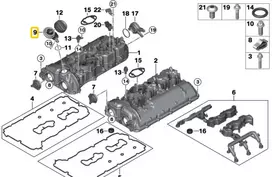 Bmw 5 G30 7 G11 G12 8 G14 G15 G16 Alynas Apliejimo Vamzdis Originalus 11127935127