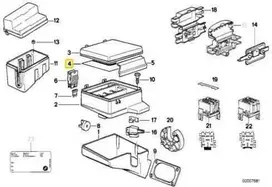 Bmw 5 E34 03 1987 04 1993 Originalus 61131391971