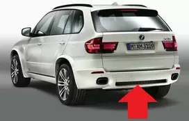 Bmw X5 E70 Lci 2010 2013 Centro Gridas Originalus 51128047567