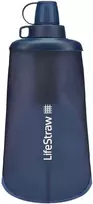 Gertuvė Life Straw Buteliukas su filtru Peak Series Flex Squeeze Bottle 650ml - kalnų mėlynas Universalus
