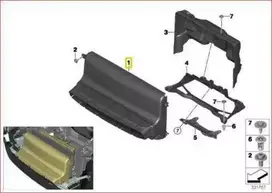 Bmw Oro Gamyklų Vėdinimo Kanalas I3 I01 51747296811