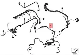 Bmw F87 M2 Variklio Jutikliu Sistema Modulis 1 Originalus 12517853352