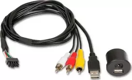 Alpine USB/AUX SĄSAJA FIAT, CITROËN IR PEUGEOT