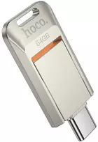 HOCO atmintis USB A + USB C UD17 64GB USB3.0