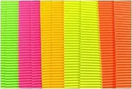 Bambino Fluorescencinės spalvos gofruotas kartonas 25x35cm 10 lapų