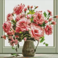 Ideyka Deimantinė mozaika - Bouquet Aroma 40x40cm