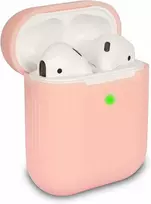 Roger RoGer APODS Silikoninis dėklas skirtas Airpods / pink