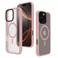 „Mocco Signature MagSafe“ galinis dėklas, skirtas „Apple iPhone 16 Pro Max“.