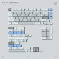 Klaviatūra „Nuphy Maya Imprint“ nSA klavišų dangteliai