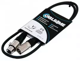 Accu Cable CABLE4ME signalo mikrofono kabelis XLR/XLR 1m