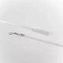Domoletti Užuolaidų karnizas permatomas 100 cm