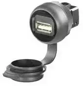 Delock 1018840000 adapteris USB lizdas A tipo USB 2.0 IP65 IE-FCM-USB-A 1018840000