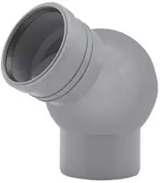 PP HT vidaus kanalizacijos reguliuojama alkūnė LEO MINOR, DN110, 0-90°
