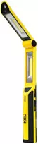 KEL Įkraunamas LED dirbtuvių žibintuvėlis COB 3W+1W 2.6Ah Li-Ion /kablys, magnetas, maitinimo blokas/ LW-2PB