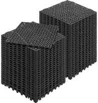 Sujungiamas pagalvėlės, 55 vnt., minkšti PVC drenažo kilimėliai, 30 x 30 cm sujungimo plytelės