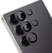 OBAL:ME lešio apsauga skirta Samsung Galaxy S25 Ultra Titanium juodos spalvos