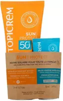 Topicrem SUN PROTECT SPF50+ CASE 2 pcs