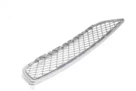 BMW E71 priekinio bamperio apatinė centrinė aliuminio grotelė Originali 51117179851