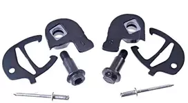 BMW F10 variklio skyriaus dangčio vyrių remonto rinkinys Originalus 41007299500