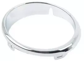 BMW MINI F54 priekinio bamperio rūko žibinto taškinis apdailos žiedas chromuotas kairėje pusėje originalus 51117376383