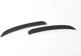 BMW MINI F55 F56 F56 galinio prailginto spoilerio rinkinys matinės juodos spalvos originalus 51192339041