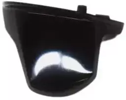 BMW K48 kairės pusės pagalbinio vairuotojo žibinto dangtelis Originalus 46638551175
