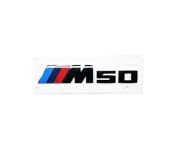 BMW i4 G26 M50 bagažinės durelių dangtis, galinės durys, juodas užrašas, emblema, originali 51145A63543