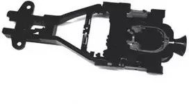 VOLVO S60 MK2 priekinių dešiniųjų durų išorinės rankenos laikiklis Originalus 31440084